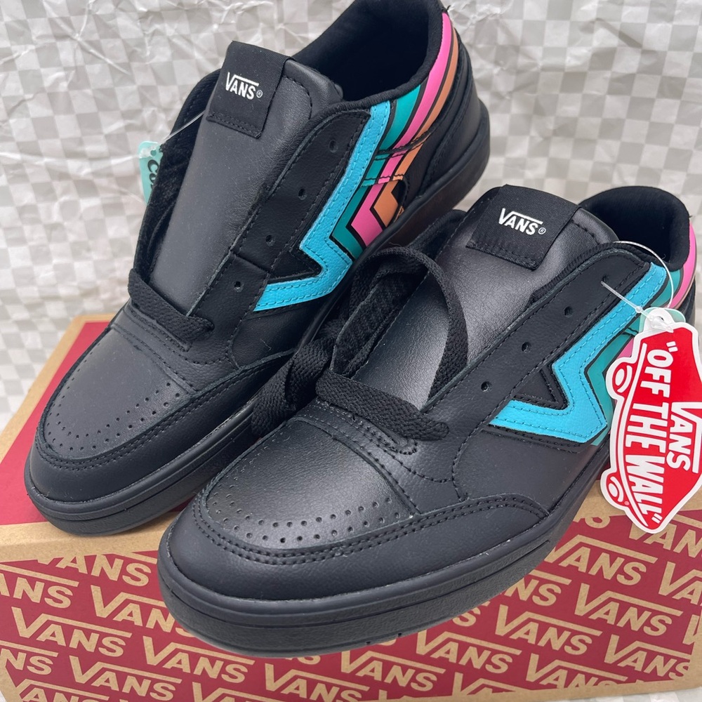 Vans Men’s Lowland Cc (Fader) Black/Multi Sneakers 
VN0A4TZY9OL - Picture 7 of 16